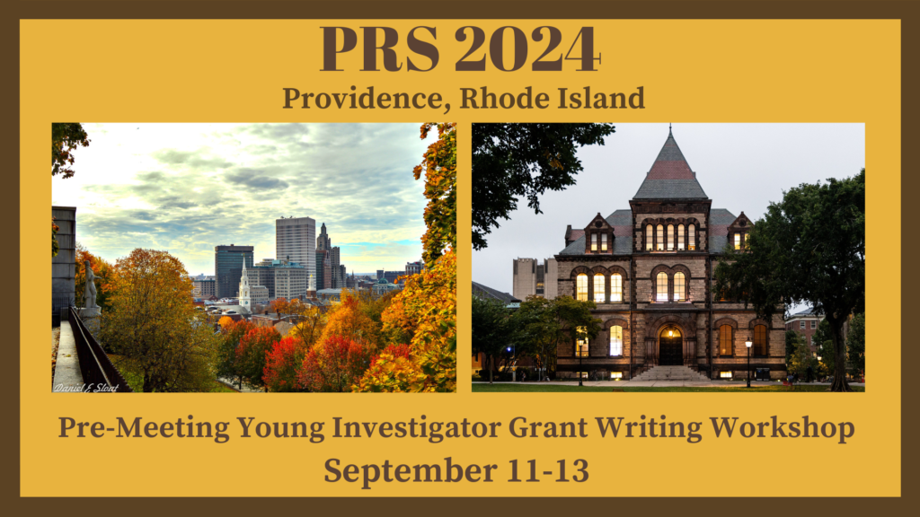 Pre-Meeting Young Investigator Grant Writing Workshop September 11-13