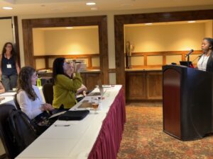 April Adams, MD is one of three invitees to practice her talk for the PRS Annual Meeting.