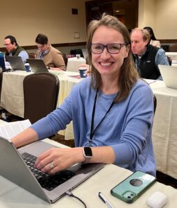 Molly McAdow, MD at PRS Young Investigator Grant Writing Workshop.
