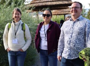 Three perinatal researchers tour the Cheyenne Mountain Zoo during a scientific annual meeting in Colorado Springs, CO.