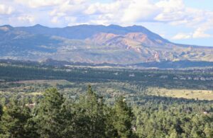 The Rocky Mountains are the backdrop for annual science society meeting in Colorado Springs, CO.