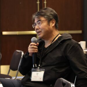 member speaking during annual meeting