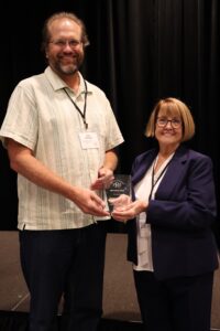 PRS president and Liley Theresa Powell